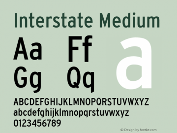 Interstate Medium 001.000图片样张