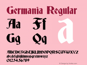 Germania Regular 002.023图片样张