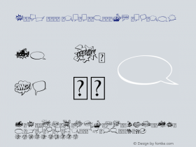 Comic Boom Elements_DEMO Version 1.00 April 10, 2020, initial release Font Sample