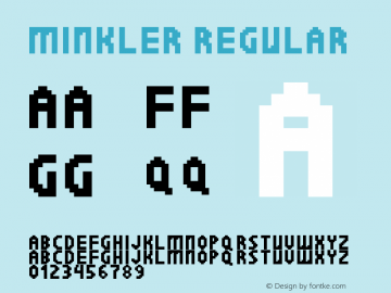 Minkler Regular Version 1.0图片样张