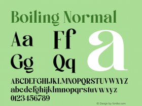 Boiling Normal Version 1.000图片样张