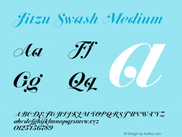 Jitzu Swash Medium Version 1.000图片样张