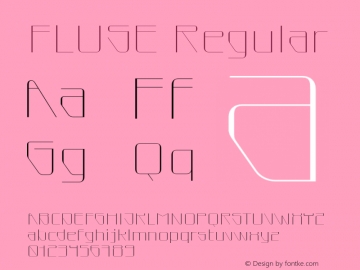 FLUSE Version 1.000 Font Sample