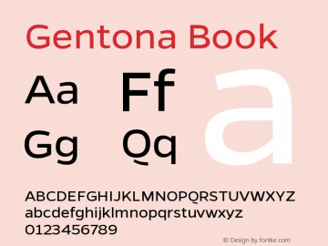 Gentona Book Version 1.001;PS 001.001;hotconv 1.0.70;makeotf.lib2.5.58329图片样张