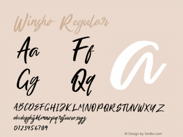 Winsho Version 1.002;Fontself Maker 3.5.1 Font Sample