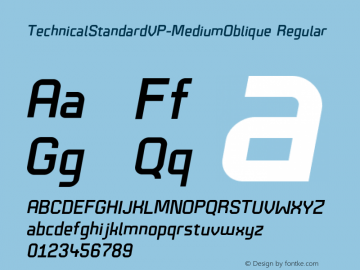 Technical Standard VP W03 MdObl Version 1.00图片样张