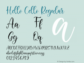 Hello Cello Version 001.000图片样张