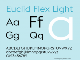 EuclidFlex-Light Version 3.000图片样张