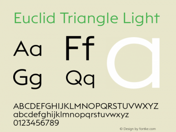 EuclidTriangle-Light Version 3.001图片样张