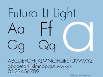 Futura Light Cyrillic