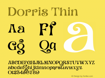 Dorris-Thin Version 1.000图片样张