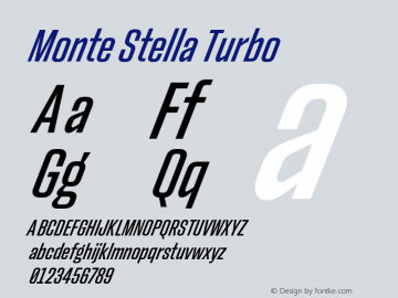 MonteStella-Turbo Version 1.100图片样张