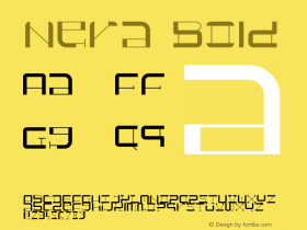 Nera Bold Version 1.000图片样张