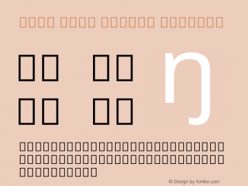 Noto Sans Coptic Version 1.02 uh Font Sample