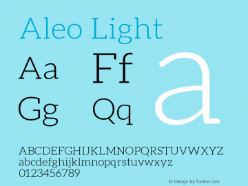 Aleo Light Version 1.2.2图片样张