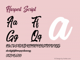 HarpertScript Version 1.000图片样张