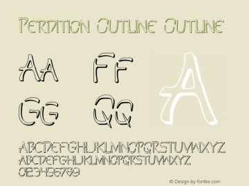 Perdition Outline Outline 1图片样张