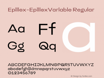 Epillox Epillox Variable Version 1.000;com.myfonts.easy.formatype-foundry.epillox.epillox-variable.wfkit2.version.5w29 Font Sample