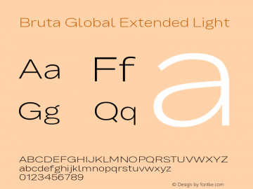 BrutaGlbExtended-Light Version 1.030 | w-rip DC20180425图片样张
