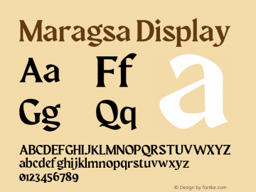 Maragsa Display Version 1.01图片样张