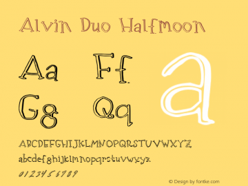 Alvin Duo Halfmoon Version 001.001图片样张