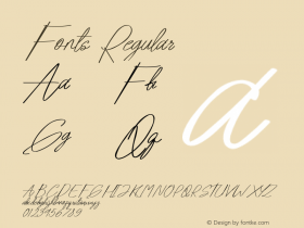 Fonts Version 1.00;June 18, 2020;FontCreator 12.0.0.2525 64-bit Font Sample