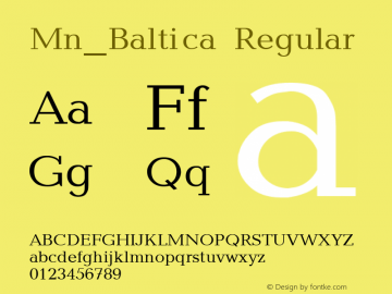 Mn_Baltica 31 December 1996图片样张