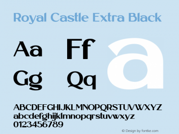 Royal Castle Extra Black Version 1.000图片样张