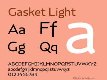 Gasket-Light Version 1.000图片样张
