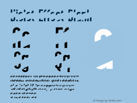 Violet Effect Blank Version 1.00;August 11, 2020;FontCreator 11.5.0.2422 64-bit图片样张