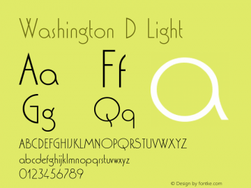 Washington D Light Version 001.005图片样张