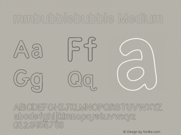 mmbubblebubble Version 001.000图片样张