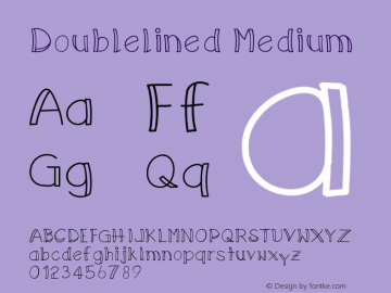 Doublelined Version 001.000图片样张