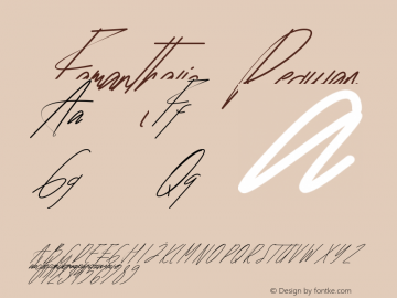 Famanthalio Version 1.00;August 17, 2020;FontCreator 12.0.0.2525 64-bit Font Sample