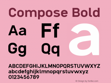 Compose Bold Version 1.015图片样张