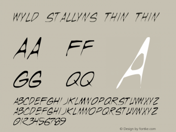 Wyld Stallyns Thin Thin 1图片样张