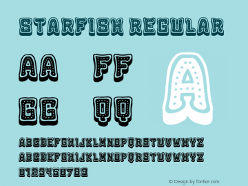 Starfish Regular Version 1.000图片样张