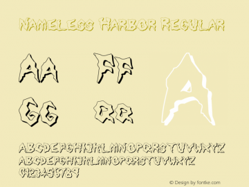 Nameless Harbor Regular 2001; 0.1图片样张