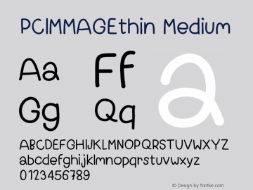 PCIMMAGEthin Version 001.000图片样张