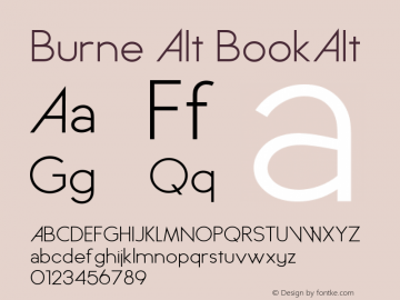 Burne Alt BookAlt Version 1.00 2013图片样张