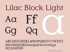 Lilac Block Light Version 1.000图片样张