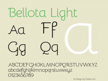 Bellota Light Version 3.000图片样张