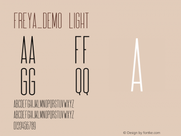 Freya_DEMO Light Version 1.000图片样张