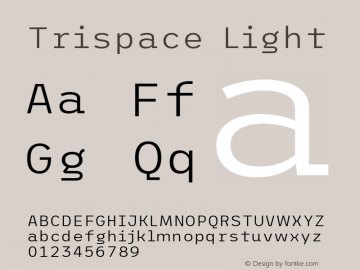 Trispace Light Version 1.005图片样张