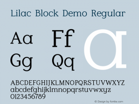 Lilac Block Demo Version 1.000图片样张