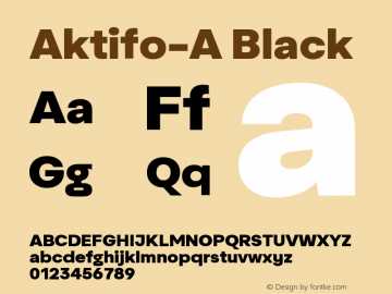 Aktifo-A-Black Version 1.000 | wf-rip DC20190125图片样张