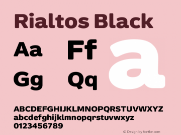 Rialtos Black Version 1.000图片样张