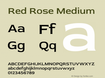 Red Rose Medium Version 2.000图片样张