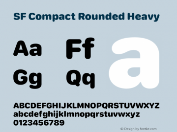 SF Compact Rounded Heavy Version 16.0d12e3图片样张
