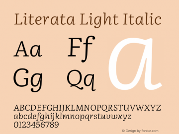 Literata Light Italic Version 3.002图片样张